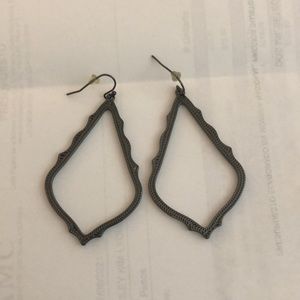 Kendra Scott gunmetal Sophees